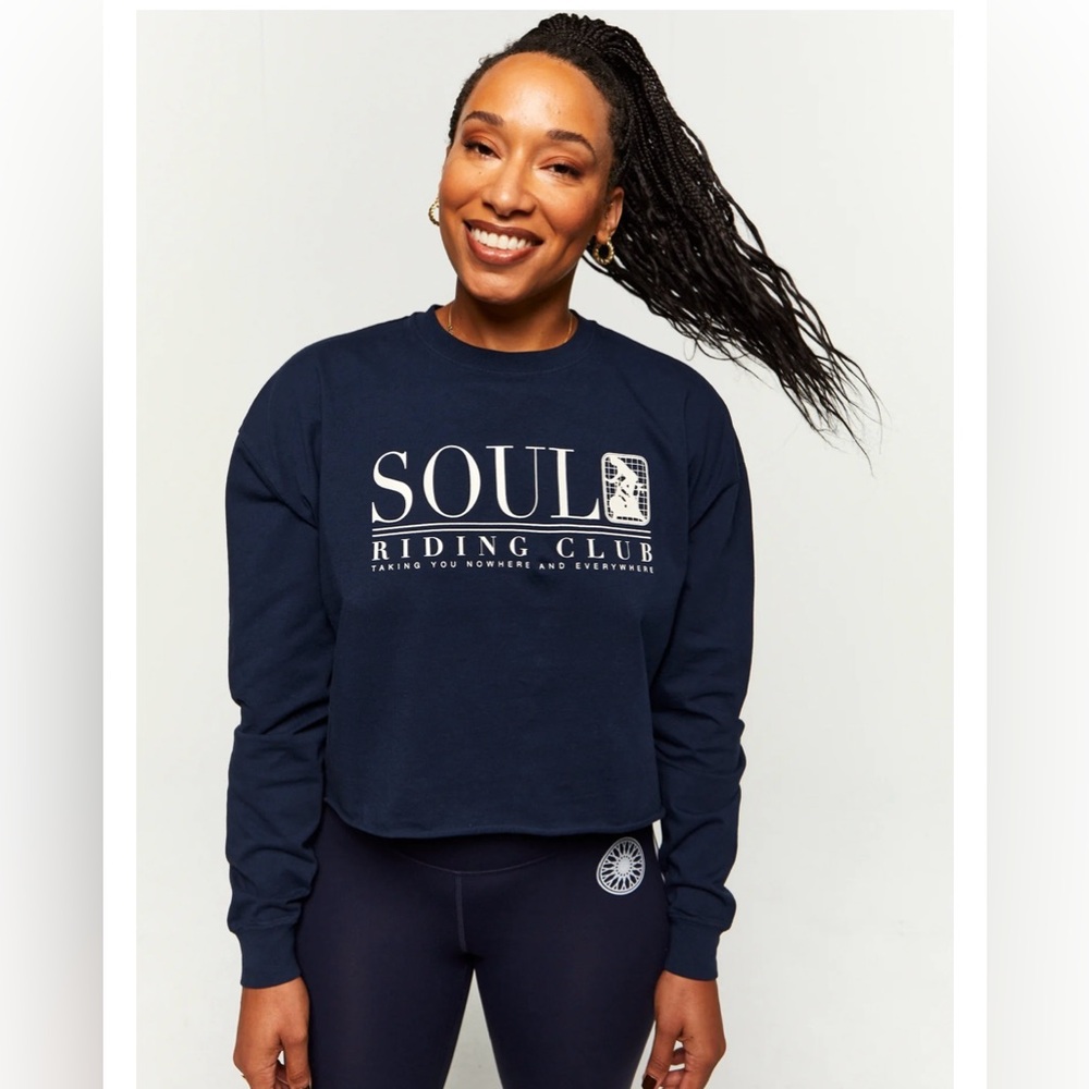 Soul by SoulCycle Julia Crop Long Sleeve - S